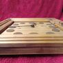 Vintage Hand-Made Wooden Clock Image 4