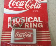 Coca Cola Musical Key Ring