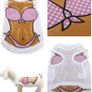 NEW dog and cat muscle/bikini printed t-shirt SIZES S-M-L Image 3