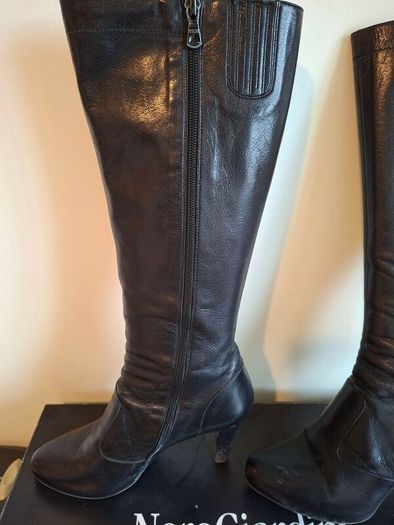 Black Leather Boots