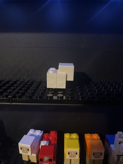 Lego Minecraft sheep white