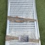 2 x Aqualla Luca Chrome Heated Towel Radiators - as new (please read ad for details). Image 2