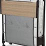 Single folding bed with wheels Brand New Image 3