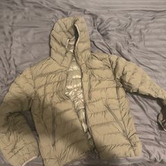 Musinsa Khaki Puffer Jacket Size L, Winter Jacket