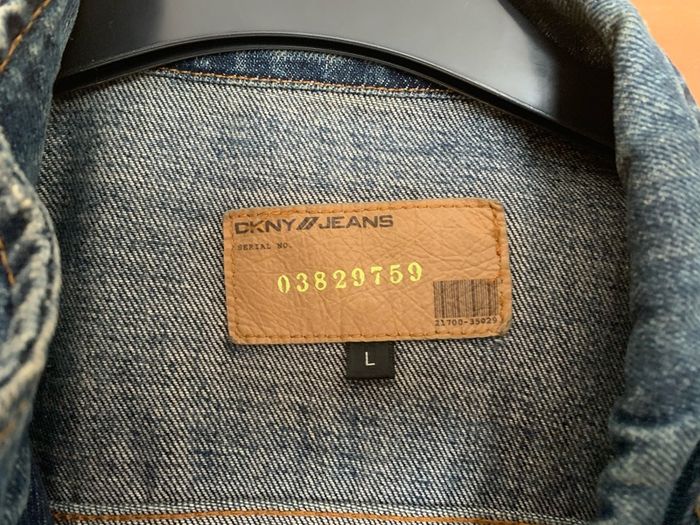 DKNY Denim Jacket Size L - Loose Fitting