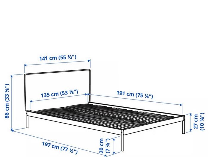 ikea Bed frame Standard Double