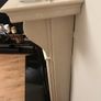 marble fireplace and electric fire Image 4