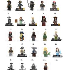Pirates of the Caribbean Minifigures