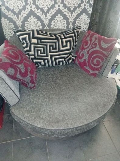 2 large armchairs