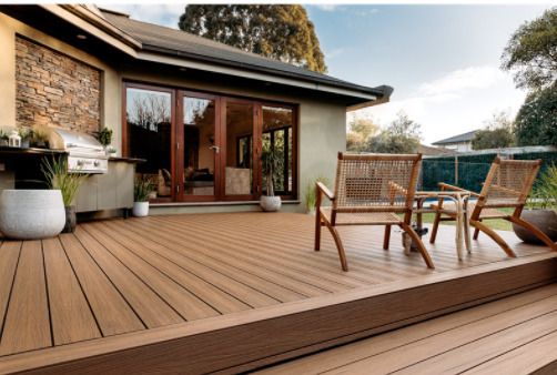 AlphaDeck - Composite Decking -Teak