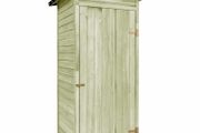 Garden Storage Shed Impregnated Pinewood 100x100x210 cm
