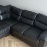 4 Seater L Shaped Leather Sofa Image 2