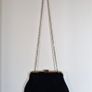 Accessorize spacious party bag black/gold velvety Image 2