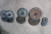 Set of weight plates