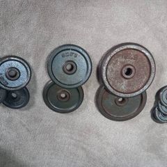 Set of weight plates
