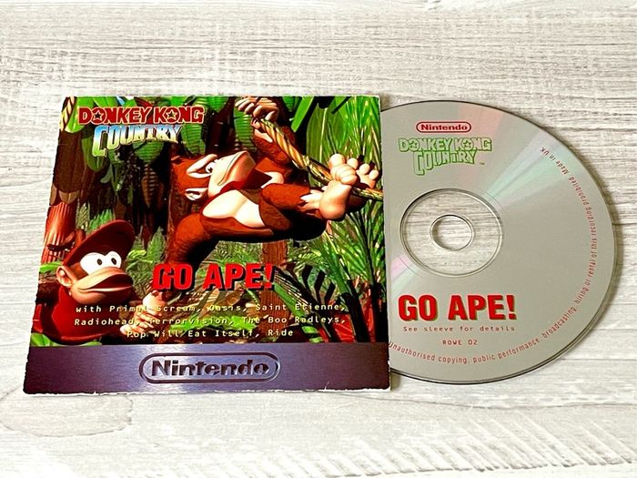 SNES Donkey Kong Country Boxed with Go Ape CD