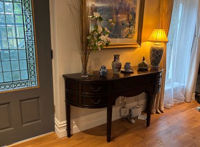 New French now front console table