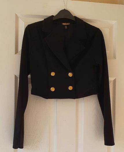 As New - Size 10 - A Beautiful New Look Pink Vanilla Bolero / Jacket