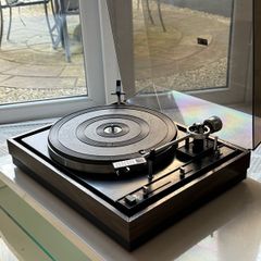 BIC 960 Belt Drive Turntable - Vintage Wood Plinth with Dust Cover