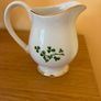 Vintage Arklow Pottery Ireland Cream Jug / Milk Jug, Spinning Wheel Scene Image 5