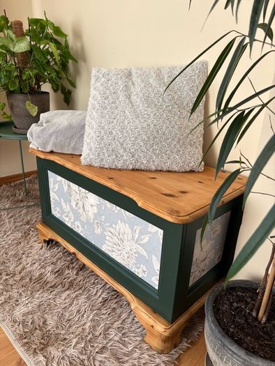 Handmade Upcycled Green Furniture Set