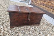 Antique wooden chest