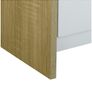 Bathroom Unit - Storage - Tall Locker - Ash and White Finish Image 6