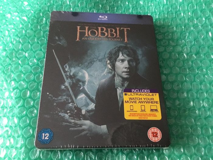 The Hobbit  An Unexpected Journey Blu Ray Steelbook