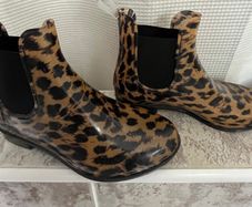 London Fog Animal Print Short Wellies