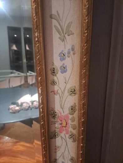 Painted Indian Mirror