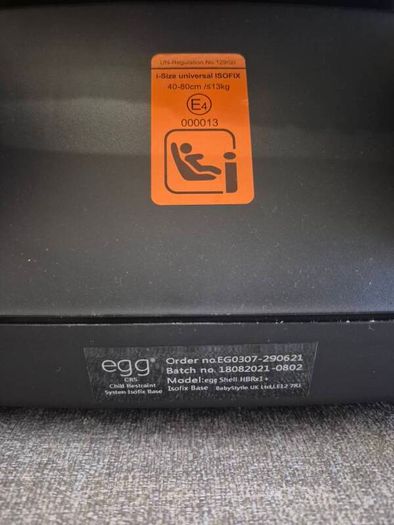 Egg car seat