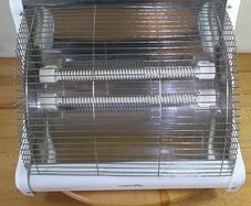 Brand New Warmlite WL42008N Radiant 2 Bar Electric Heater (1200W) - Unused Boxed