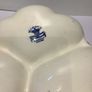 Vintage Mason's Vista Blue Transferware 3-section Dish Image 9