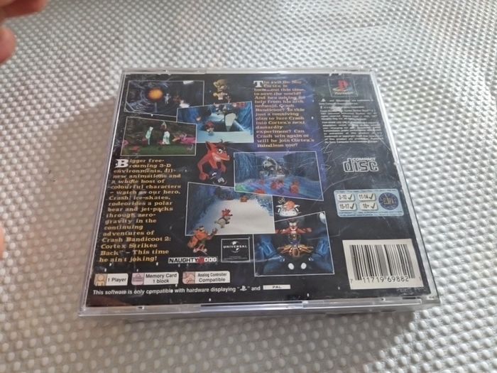 Crash Bandicoot 2 PlayStation1 Ps1 PlayStation2 Ps2 Games Original