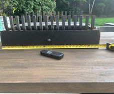 Gas Fire Engine, basket & Remote Control