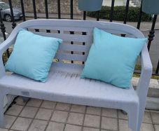 Plastic bench