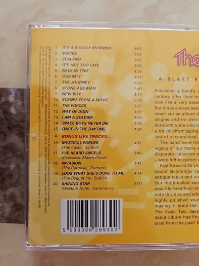 The Fuze CD - A Blast From The Past