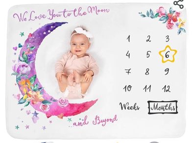 Baby Milestone Blanket