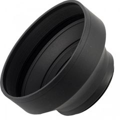 67mm Universal Rubber Lens Hood Collapsible Screw Mount Third Party-
