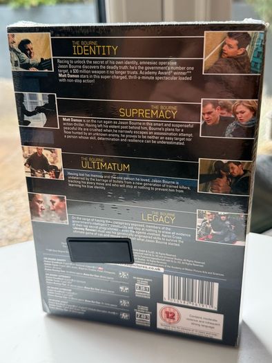 The Bourne Collection 4 Film DVD Box Set - Brand New & Sealed