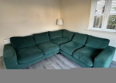 DFS Willow corner sofa - 262cm x 262cm