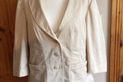 Betty Barclay Ladies Beige Lightweight Blazer Size 20 includes postage