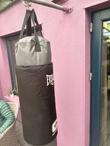 boxing bag with pole