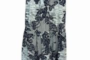 Leaf-print Summery plus-size maxi skirt NWT