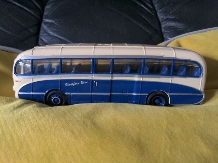 Corgi Burlingham Seagull Stratford Blue Diecast Coach