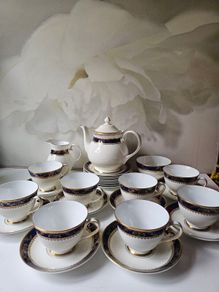 Royal Crafton Bone China "Viceroy" Tea Set