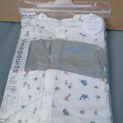 New 100 % Cotton Baby Sleepsuits