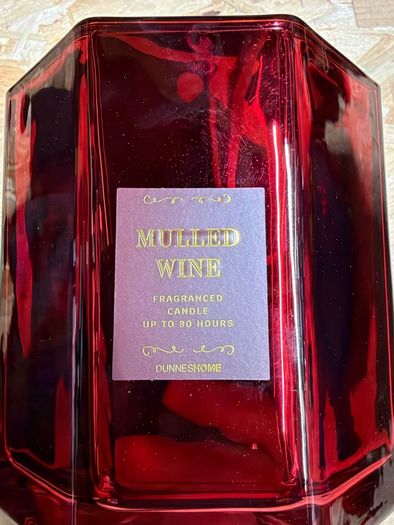 Giant Mulled Wine Candle
