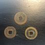 3 Japanese copper coins Image 2