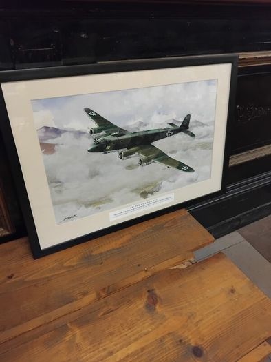 WW2 Plane Crashed in Kerry framed print
